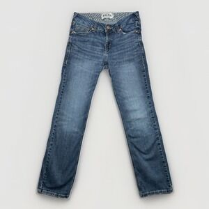 Ariat Womens 30R R.E.A.L. Denim Mid Rise Bootcut Western Jeans Blue